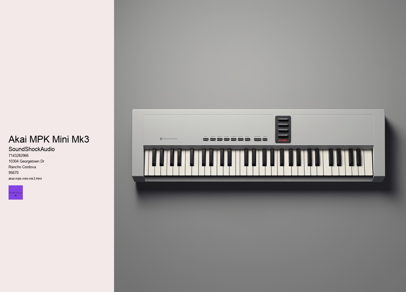 Akai MPK Mini Mk3