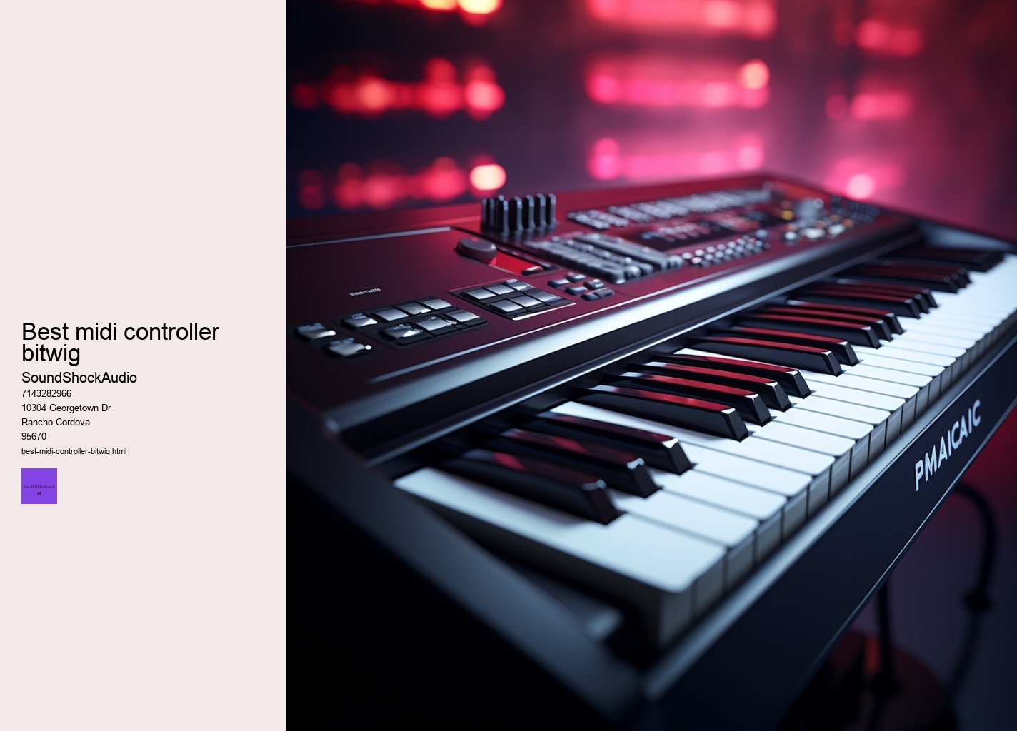 best midi controller bitwig