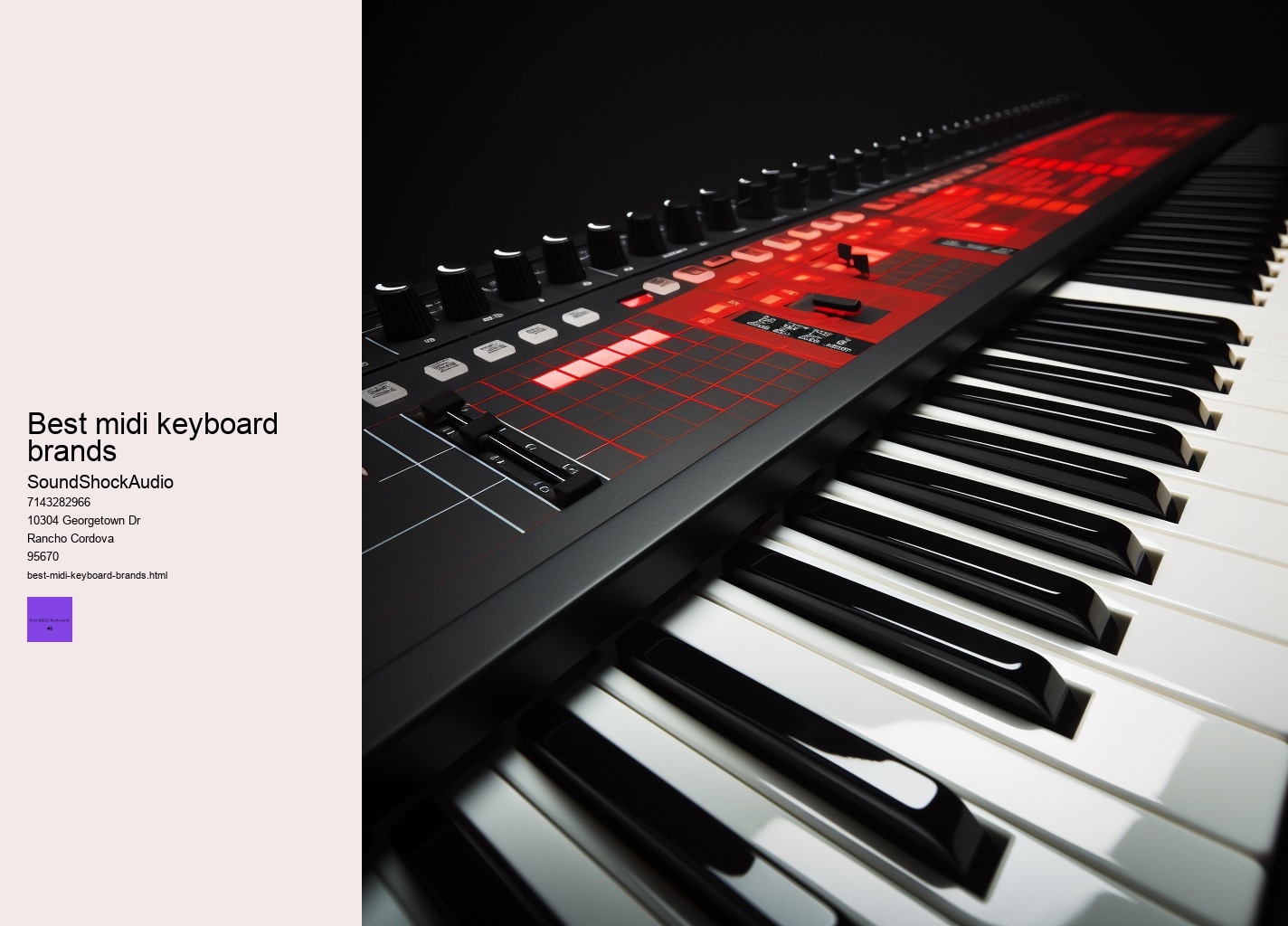 best midi keyboard brands