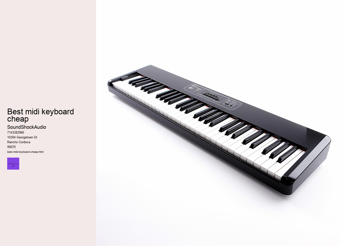 best midi keyboard cheap