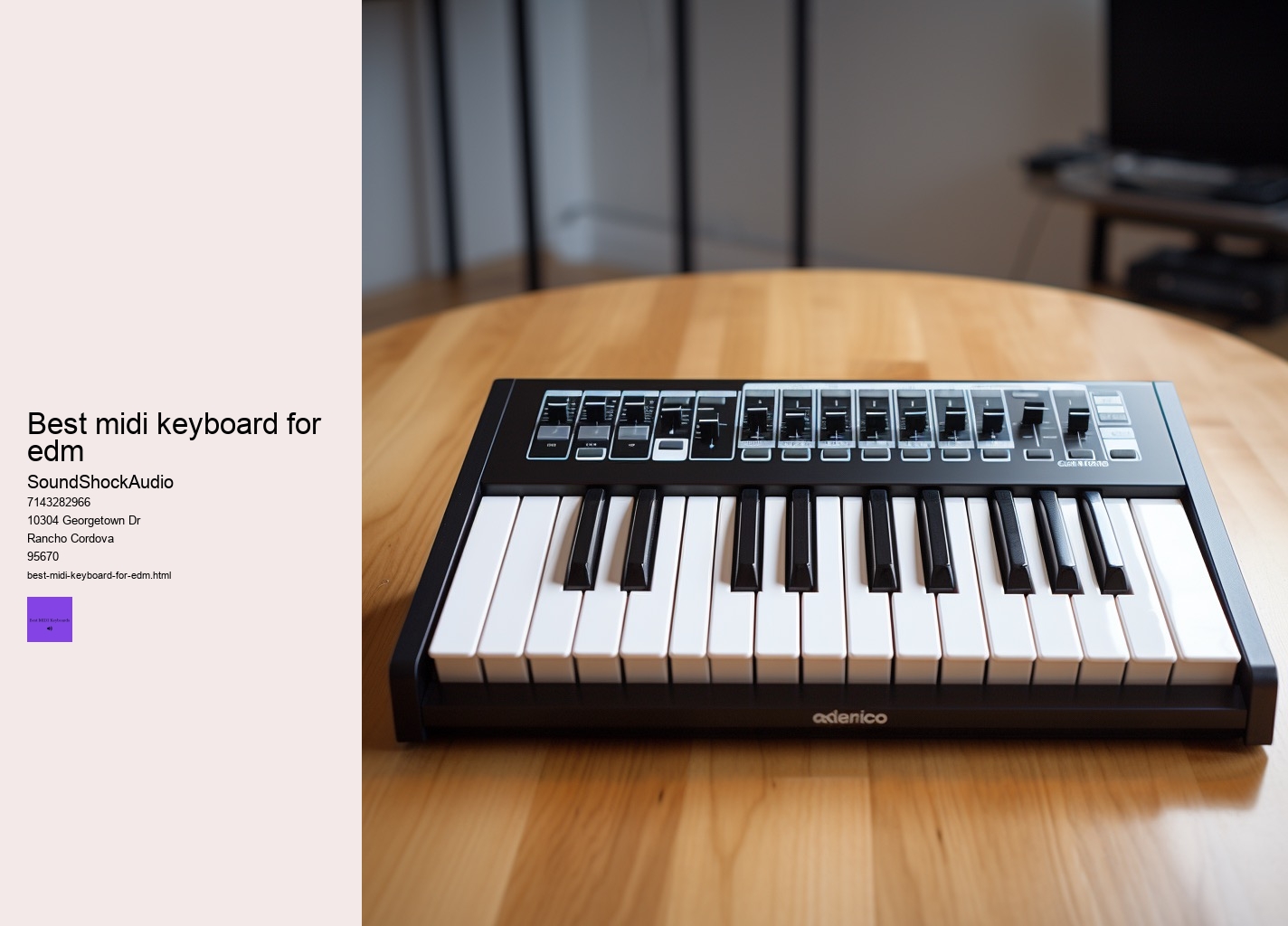 best midi keyboard for edm