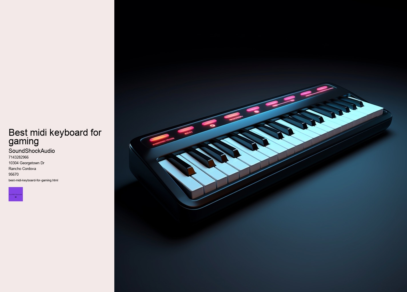 best midi keyboard for gaming
