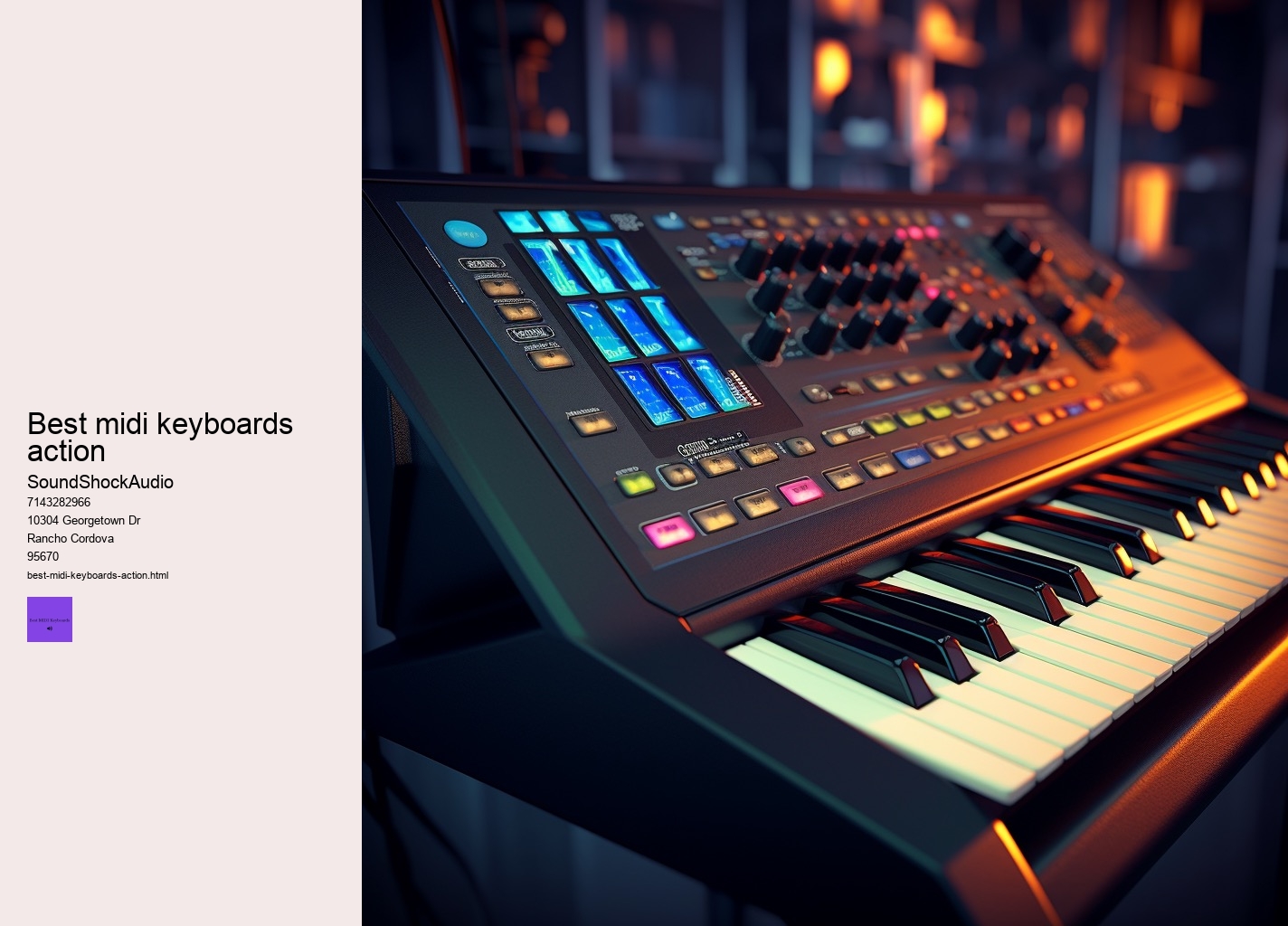 best midi keyboards action