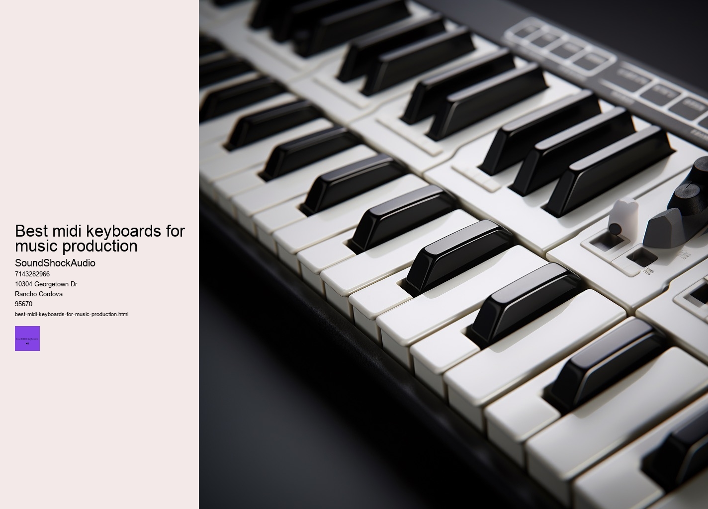 best midi keyboards for music production