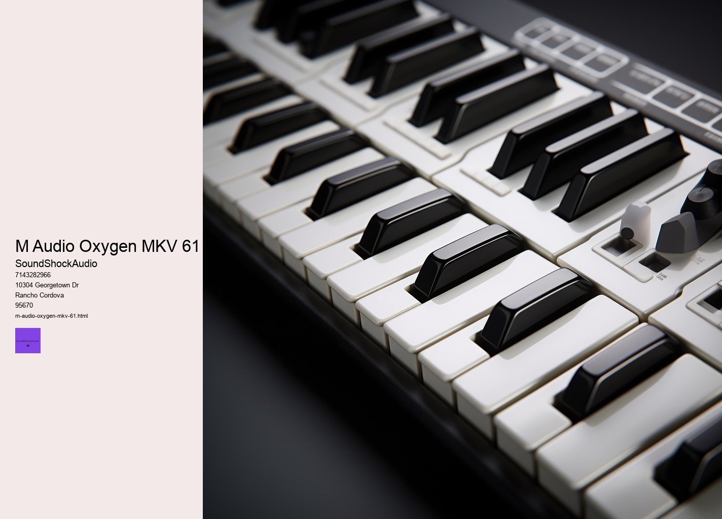M Audio Oxygen MKV 61