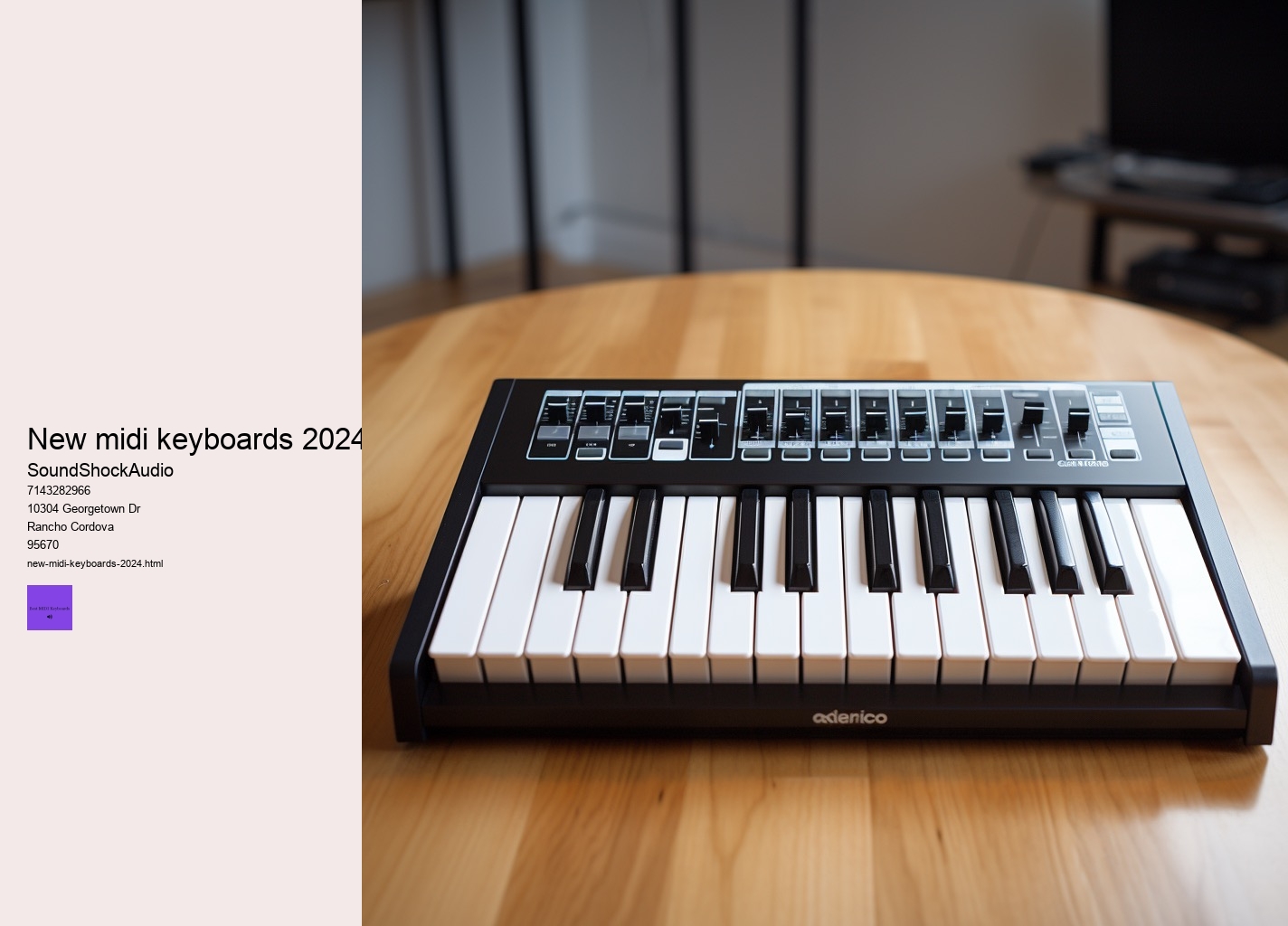 new midi keyboards 2024